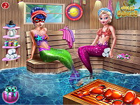Mermaids BFFs Realife Sauna