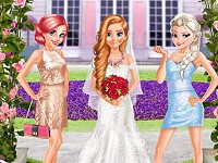 Frozen And Ariel Wedding