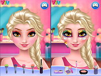 Elsa's Rainbow Style 1 Eye Makeup