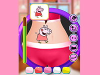 Peppa Pig Tattoo Design