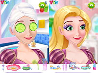 Rapunzel Morning Makeup Fashion