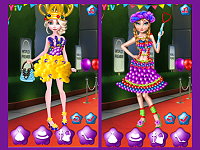 Frozen Sisters Balloon Dress Look