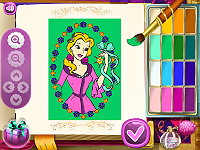 Beauty Coloring Book
