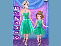 Elsa Parent Child Outfit Collection