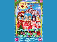 Princesses Christmas Card Decoration